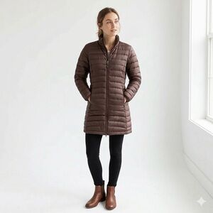 Patagonia Women's Down Filled Urban Ultralight Parka - Chocolate Brown, Small